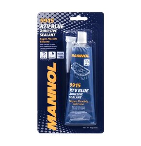 Герметик силиконовый синий MANNOL 9915 RTV Silicone, 85 гр