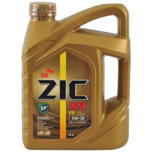 Масло моторное ZiC X9 FE 5W-30 Fully Synthetic, 4 л