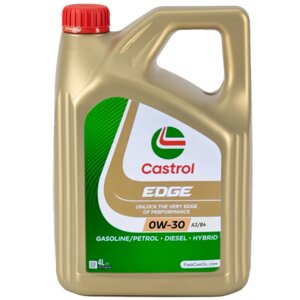 Масло моторное CASTROl EDGE 0W-30 A3/B4, 4 л