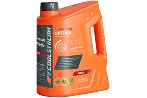 Антифриз красный готовый COOLSTREAM Optima RED -40, 5 кг