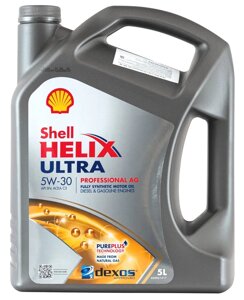 Масло моторное SHELL Helix Ultra Professional AG 5W-30 C3, 5 л