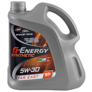 Масло моторное G-ENERGY Synthetic Far East 5W-30 SP, 4 л