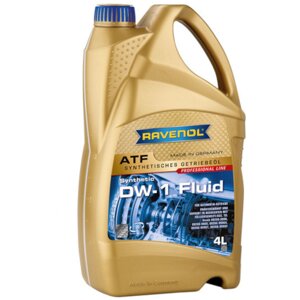 Жидкость трансмиссионная RAVENOL ATF DW-1 Fluid, 4 л