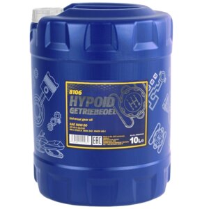 Масло трансмиссионное MANNOL 8106 Hypoid 80W-90 GL-4/5 LS, 10 л