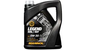 Масло моторное MANNOL 7730 Legend 504/507 0W-30, 5 л