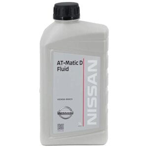 Жидкость трансмиссионная NiSSAN AT-Matic D Fluid, 1 л / KE908-99931