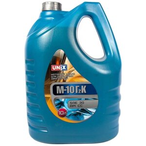 Масло моторное М-10Г2к UNiX SAE 30, 10 л