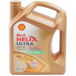 Масло моторное SHELL Helix Ultra ECT 0W-30 C2/C3, 5 л