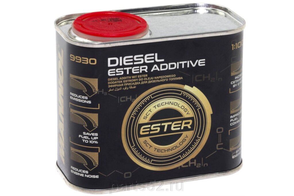 Присадка в ДТ MANNOL 9930 Diesel Ester Additive, 500 мл от компании PARTS52 - фото 1