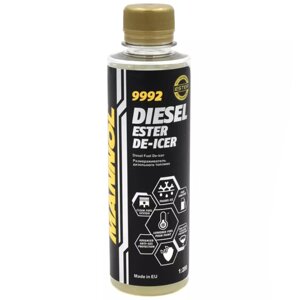Размораживатель ДТ MANNOL 9992 Diesel Ester De-Icer, 250 мл