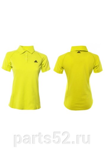 Рубашка-поло женская желтая ADIDAS