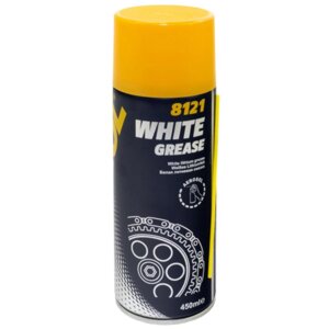 Смазка литиевая белая MANNOL 8121 White Grease, 450 мл