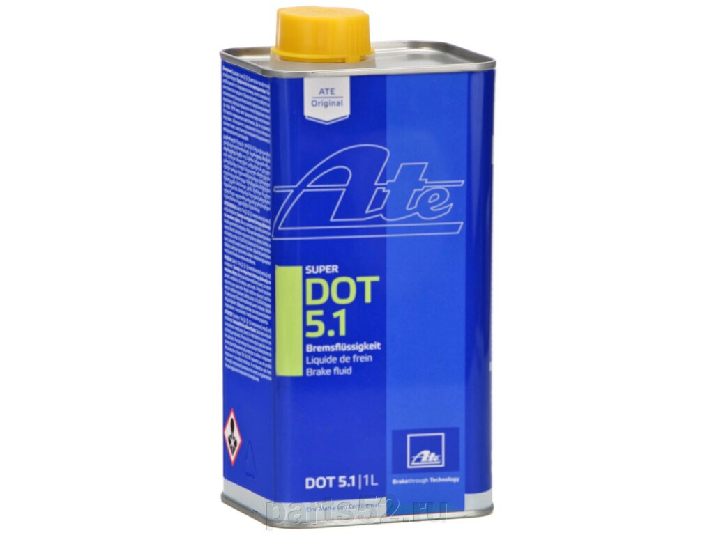 Жидкость тормозная ATE Brake Fluid DOT-5.1, 1 л от компании PARTS52 - фото 1