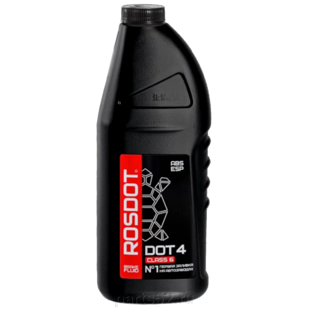 Жидкость тормозная ROSDOT DOT-4 Class 6, 1 л от компании PARTS52 - фото 1