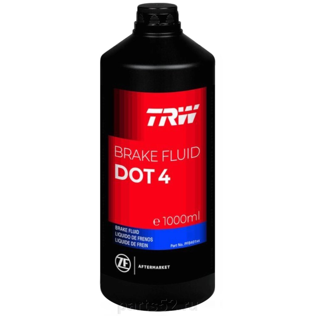 Жидкость тормозная TRW Brake Fluid DOT-4, 1 л от компании PARTS52 - фото 1