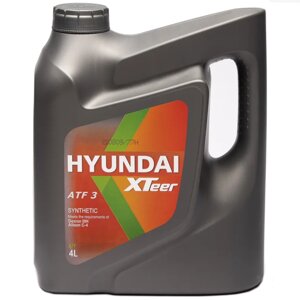 Жидкость трансмиссионная HYUNDAI Xteer ATF SP 3, 4 л