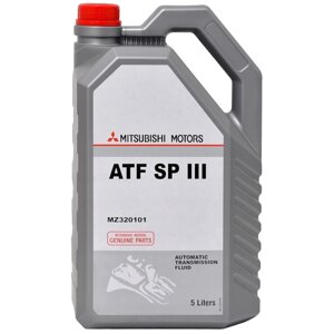 Жидкость трансмиссионная mitsubishi ATF SP III, 5 л / MZ320101