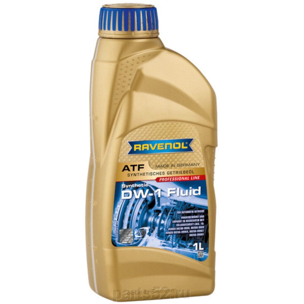 Жидкость трансмиссионная RAVENOL ATF DW-1 Fluid, 1 л от компании PARTS52 - фото 1