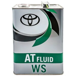 Жидкость трансмиссионная TOYOTA AT Fluid WS, 4 л / 08886-02305