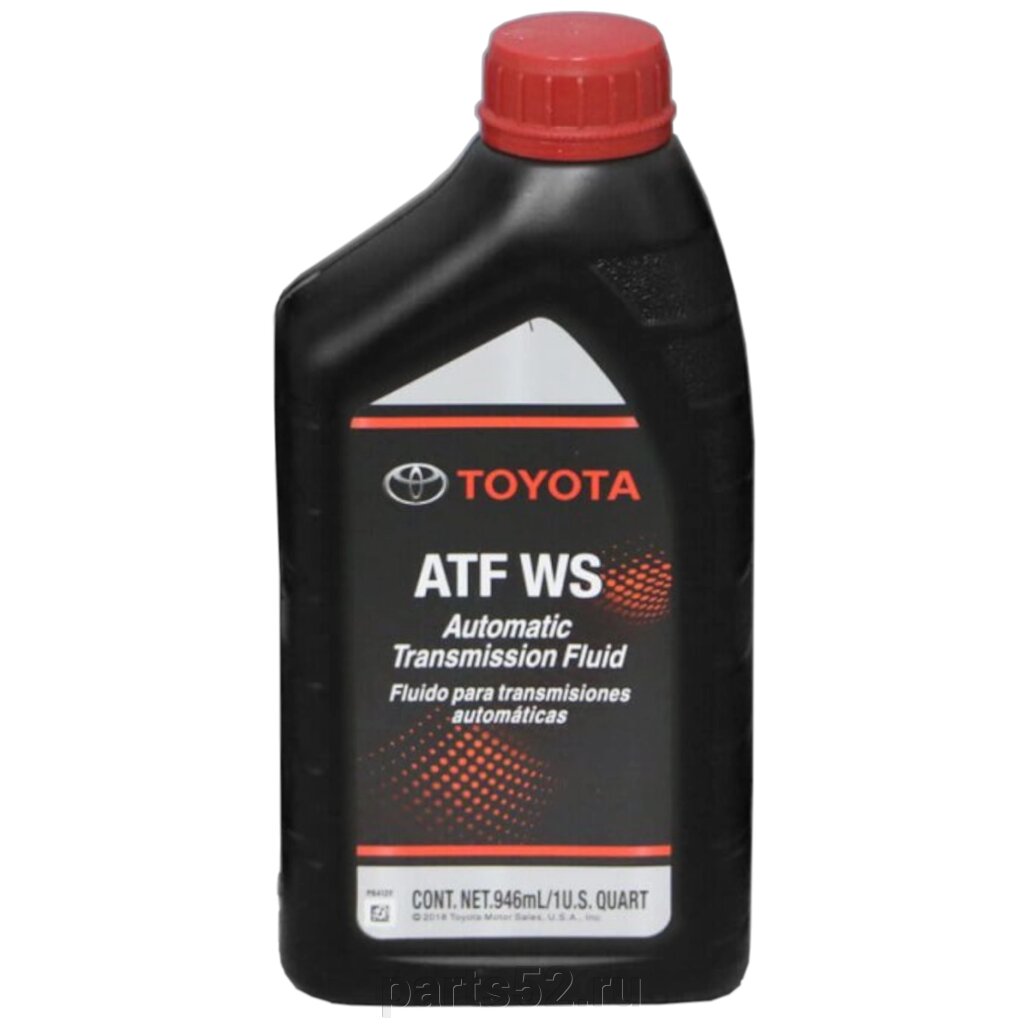 Жидкость трансмиссионная TOYOTA ATF WS, 946 мл / 00289-ATFWS от компании PARTS52 - фото 1