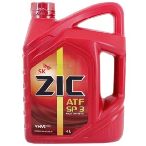 Жидкость трансмиссионная ZiC ATF SP 3, 4 л