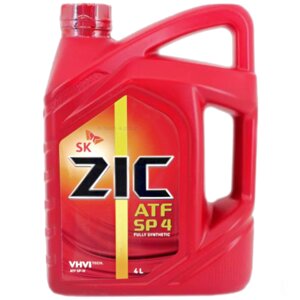 Жидкость трансмиссионная ZiC ATF SP 4, 4 л