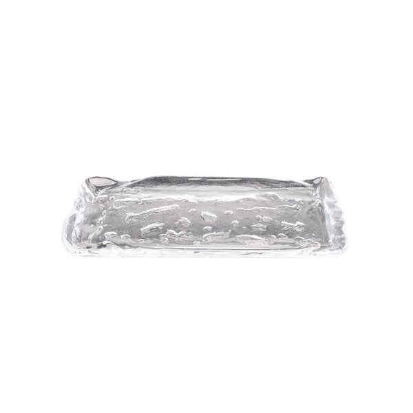 Блюдо стеклянное «Лед» прозрачное 25х11см h2см, Frost XGLAS-260 от компании ООО "Рашн Бокс Лтд." - фото 1