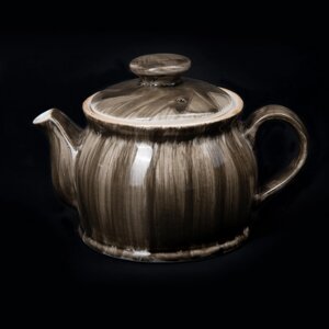Чайник заварочный 580 мл серо-коричневый «Corone Natura»