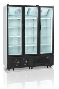 Шкаф холодильный со стеклом tefcold fs1600h-p
