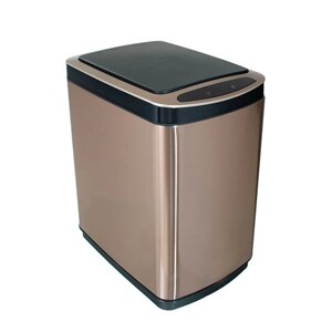 Ведро для мусора сенсорное, прямоугольное, узкое, внутр ведро, Foodatlas JAH-5311, 20 л