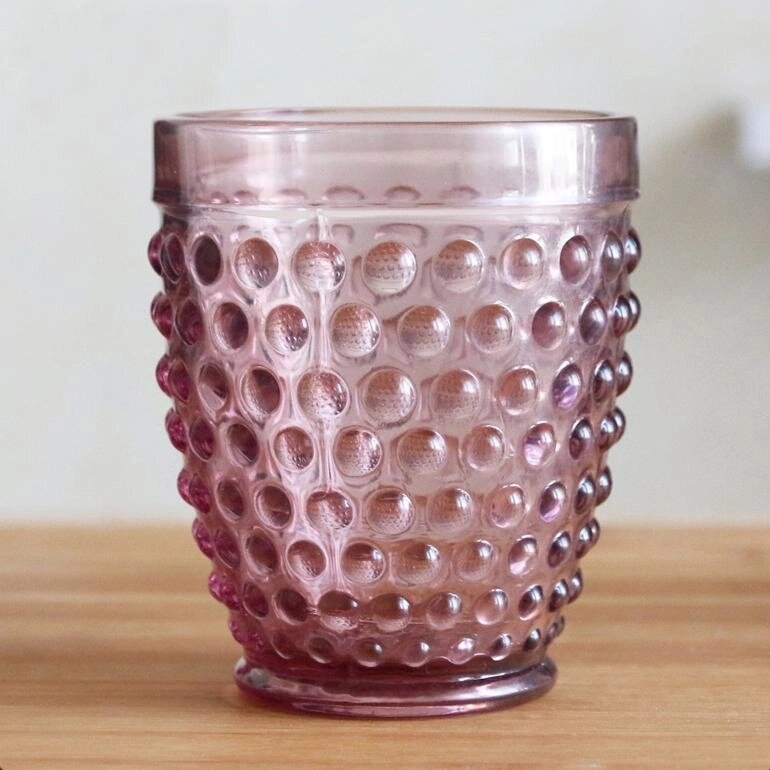 Стакан для воды Berry 260мл h105мм, стекло, цвет розовый Berry5Pi ##от компании## ООО "Рашн Бокс Лтд." - ##фото## 1