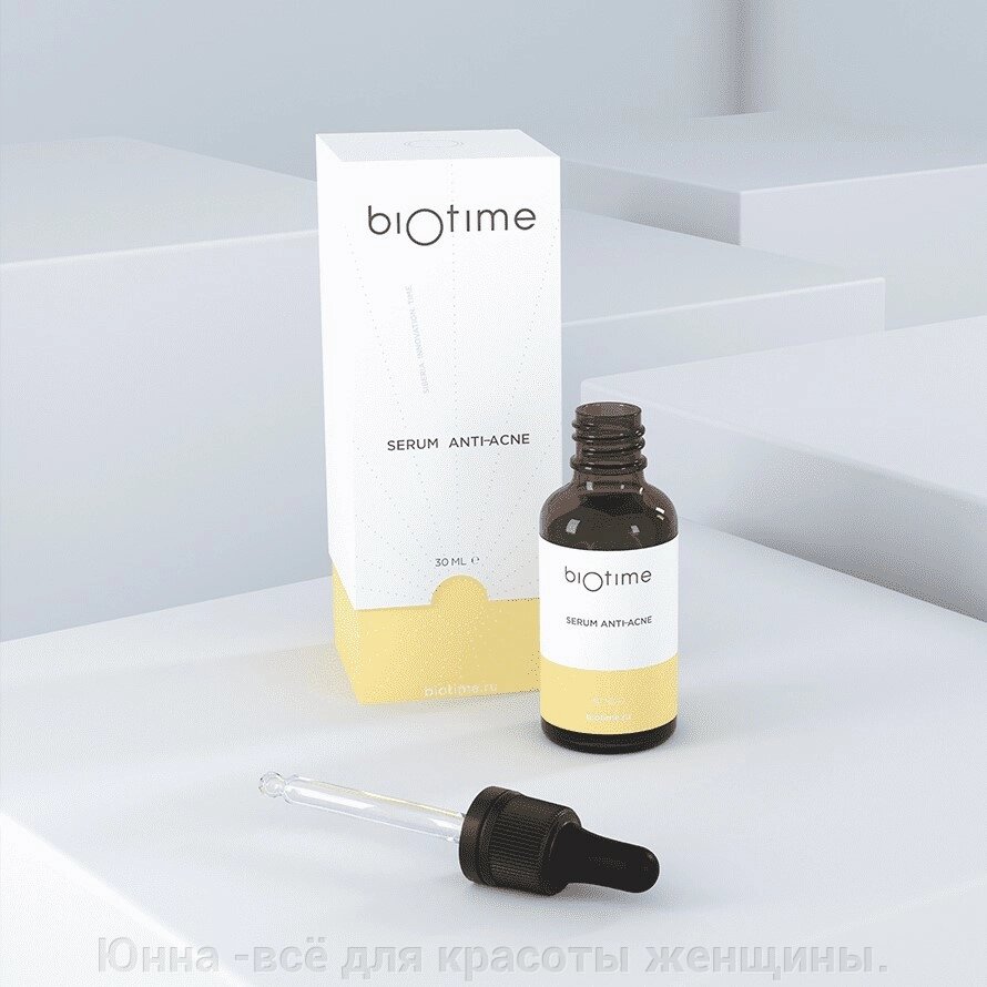 Biotime BIOMATRIX SERUM ANTI ACNE  биотайм Пептидная сыворотка  биоматрикс против акне. от компании Юнна -всё для красоты женщины. - фото 1