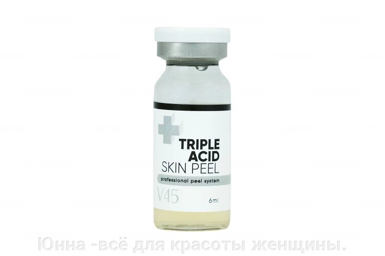 Многокомпонентный всесезонный пилинг triple acid skin peel ot v45- lotos от компании Юнна -всё для красоты женщины. - фото 1