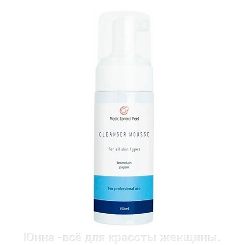 Очищающий мусс для лица Cleanser mousse 150мл Medic Control Peel