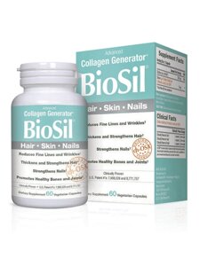 BioSil Улучшенный источник коллагена Комплекс для волос, кожи и ногтей № 60 Бельгия