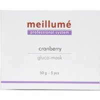 Милюме Meillume Granberry gluko-mask (Клюквенная глико-маска), 5 шт по 50 гр