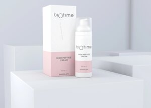 Biotime BIOMATRIX HIGH PEPTIDE CREAM Крем с высоким содержанием пептидов в Москве от компании Юнна -всё для красоты женщины.