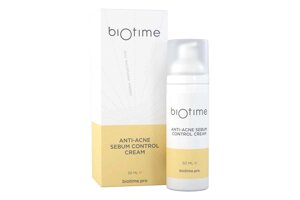 Крем анти-акне марки Биотайм Biotime anti-acne serum control cream, 50 мл