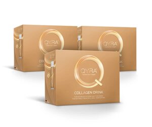 Питьевой коллаген QYRA кюра с комплексом VERISOL / Collagen QYRA Intensive Care contains VERISOL 21шт по 25 мл германия