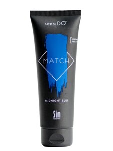 Sim Sensitive Оттеночный бальзам для волос синий Midnight Blue SensiDO Match, 125 мл