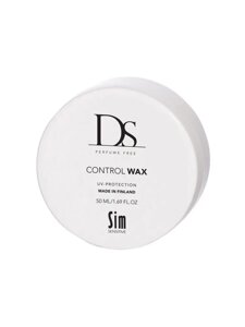 Sim Sensitive Воск для волос средней фиксации DS Control Wax, 50 мл, без отдушек, для укладки