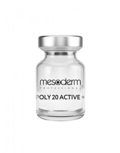 Полипептидный коктейль под дермапен "20 ACTIVE +" с аминокислотным комплексом 4мл*6шт, MESODERM