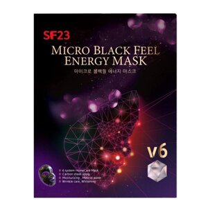 SKINFACTORY SF23 Micro Black Feel Энергетическая маска 25 г
