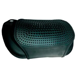 Массажная подушка uTenon, чёрная, 4 массажных ролика, акупунктурная накидка, прогрев, работает от сети/прикуривателя, ав