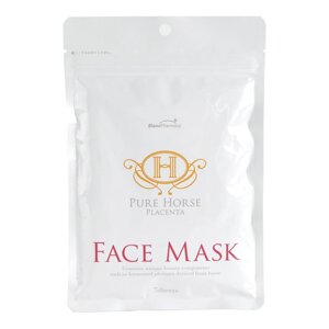Восстанавливающая плацентарная маска Fair Lady Pure Horse Placenta Face Mask 7 шт.