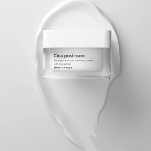 Cica post care crem fusion meso 50ml - восстанавливающий постпроцедурный крем с центеллой азиаитской