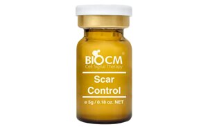 Пептидный мезоконцентрат для коррекции рубцов BioCM Scar Control в Москве от компании Юнна -всё для красоты женщины.