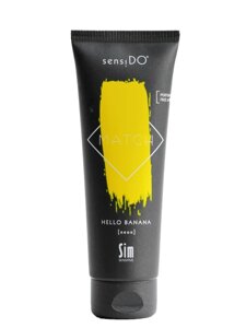Sim Sensitive Оттеночный бальзам для волос SensiDO Match Hello Banana (neon), желтый неоновый, 125 мл