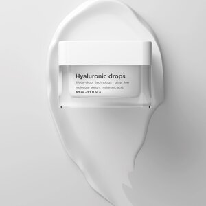 Hyaluronic Drops Fusion | Увлажняющий крем с технологией Water Drop  50ml в Москве от компании Юнна -всё для красоты женщины.
