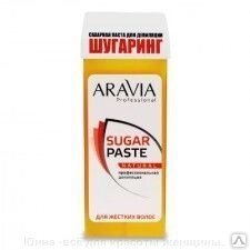 Сахарная паста «ARAVIA Professional» для депиляции в картридже «Натуральная от компании Юнна -всё для красоты женщины. - фото 1